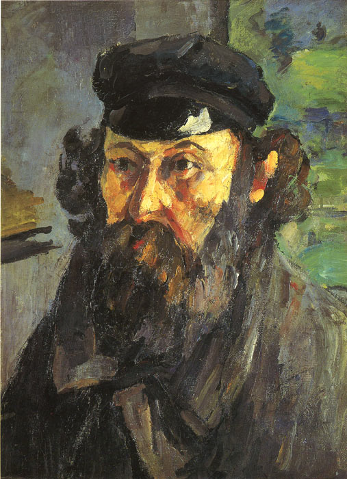 Oil Painting Reproduction of Cezanne- Self Portrait