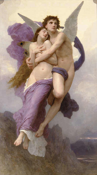 Bouguereau Oil Painting Reproductions- The Rapture of Psyche