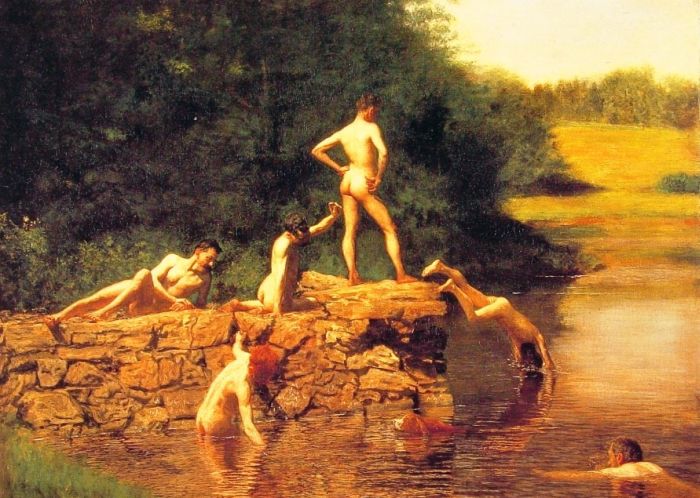 Eakins Reproductions - The Swimming Hole