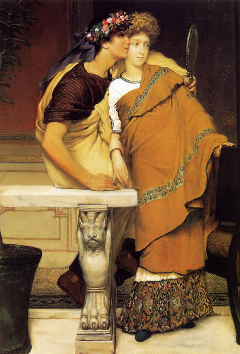 Oil Painting Reproduction of Alma-Tadema - The Honeymoon