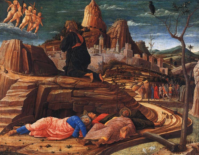 Oil Painting Reproduction of Mantegna- Agony in the Garden