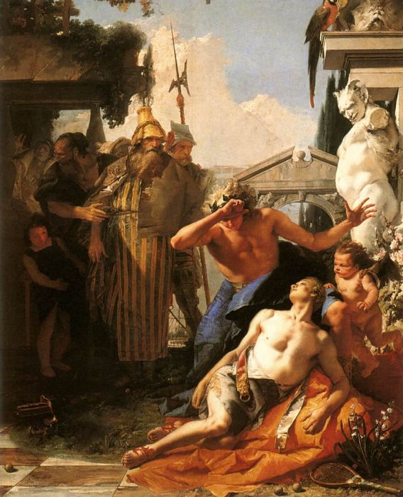 Tiepolo Reproductions- The Death of Hyacinth