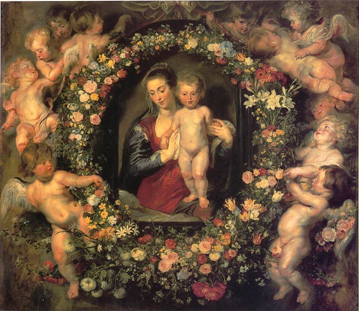 Rubens Oil Painting Reproductions- Le Couronnement de la Vierge