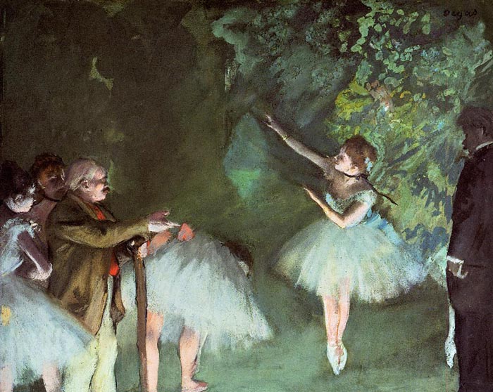 Oil Painting Reproduction of Degas- Ballet Rehearsal