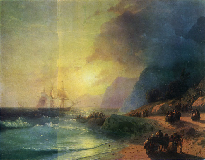 Oil Painting Reproduction of Aivazovsky - The Island of Crete