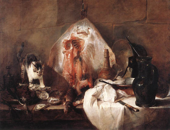 Chardin Oil Painting Reproductions- The Ray