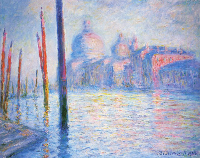 Monet Oil Painting Reproduction - The Grand Canal