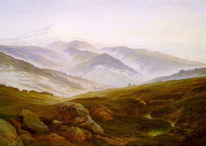 Oil Painting Reproduction of Friedrich- Riesengebirge