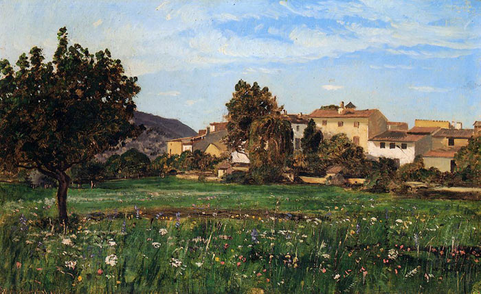 Oil Painting Reproduction of Guigou- Lourmarin