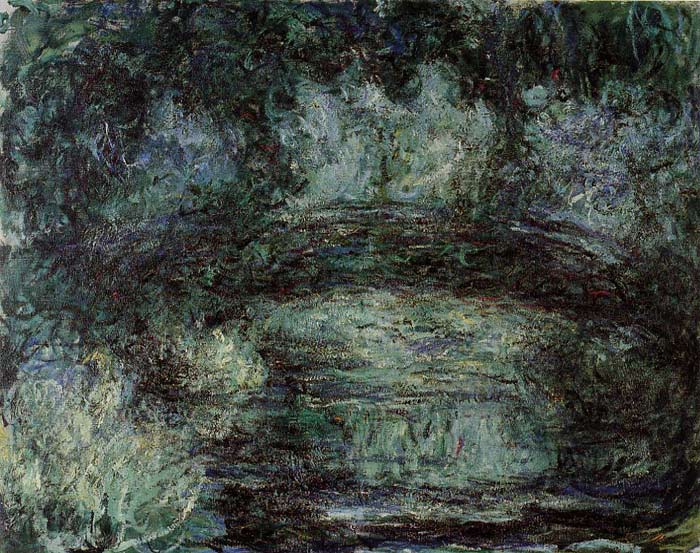 Oil Painting Reproduction of Monet- The Japanese Bridge