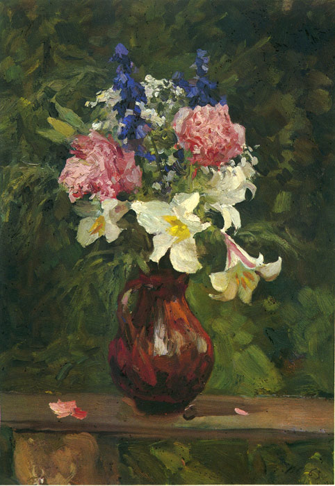 Oil Painting Reproduction of Serov- Flowers
