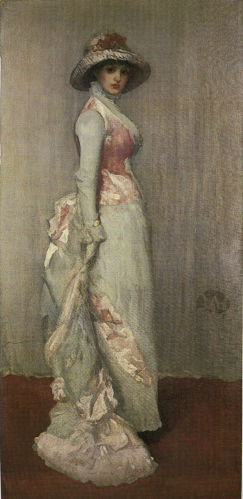 Oil Painting Reproduction of Whistler- Lady Meux