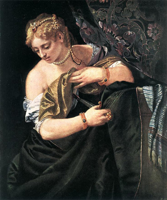 Paolo Veronese Oil Painting Reproductions- Lucretia