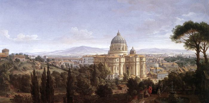 Wittel Reproductions - The St Peters in Rome