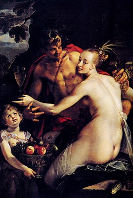 Bacchus,Cres And Cupid