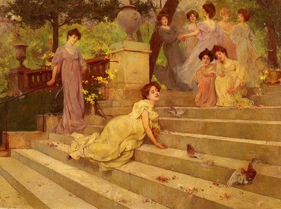 Girls On A Terrace