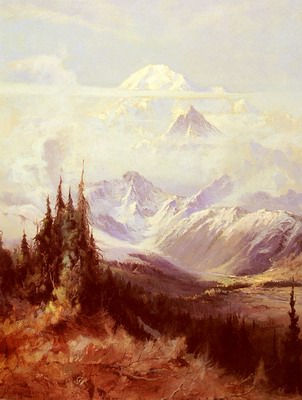 Mount McKinley In Mist