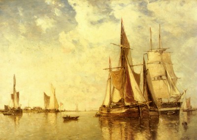 Shipping On The Scheldt