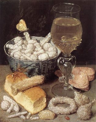 Still Life With Bread And Confectionary