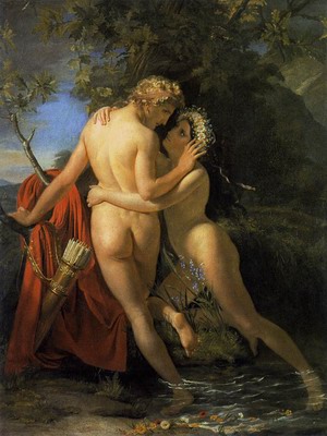 The Nymph Salmacis And Hermaphroditus