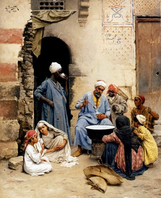 The Sahleb Vendor, Cairo