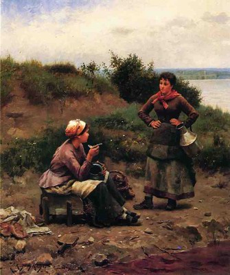 A Discussion Between Two Young Ladies