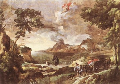 Landscape with St Augustine and the Mystery