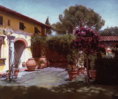 Courtyard in August