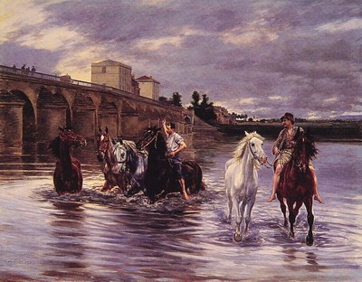 Crossing the River