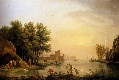 Landscape With Bathers