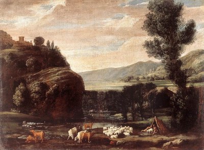 Landscape With Shepherds And Sheep