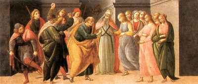 Predella,Marriage Of Mary
