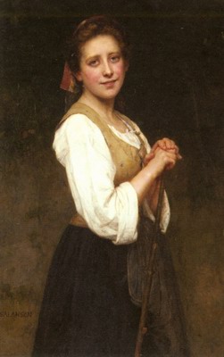 A Young Shepherdess