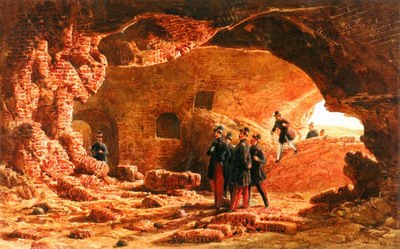 Genietruppen Beim Sprengmanover, 1847