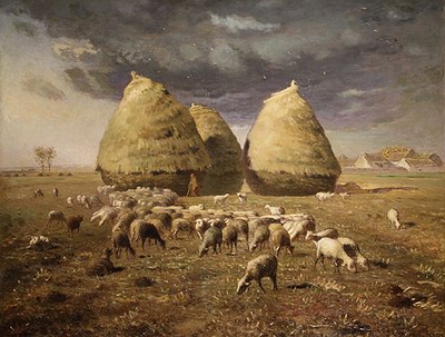 Haystacks, Autumn