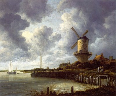 Mill at Wijk near Duursteede