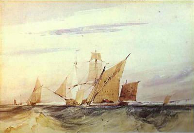 Shipping Off the Coast of Kent