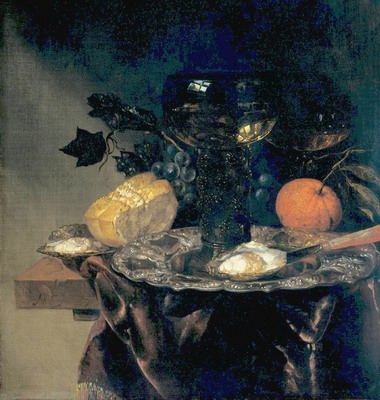 Still life with oysters