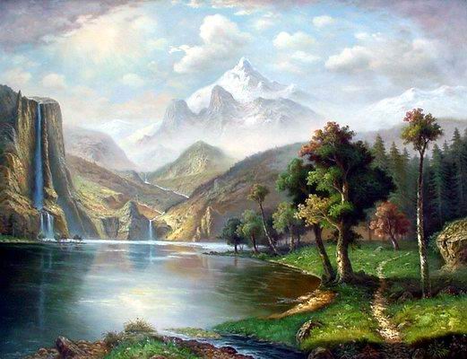 Landscape Painting oil painting on canvas Landscape oil painting