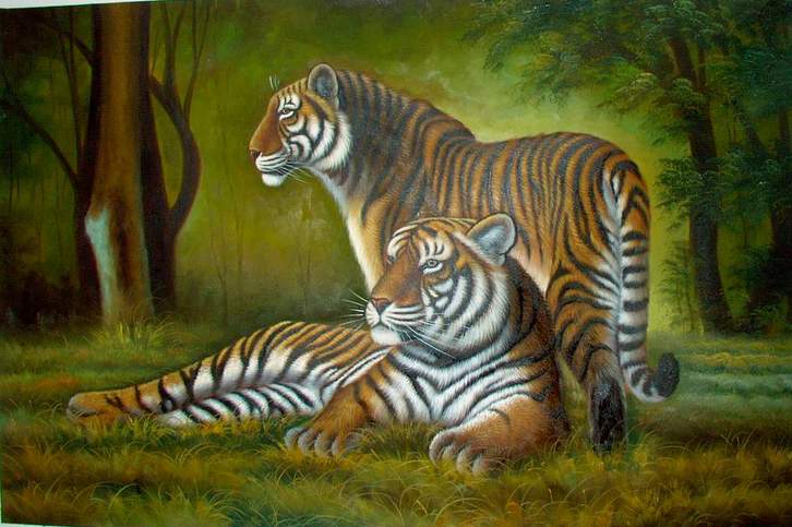 oil painting masterpieces reproduction oil paintings Animal painting