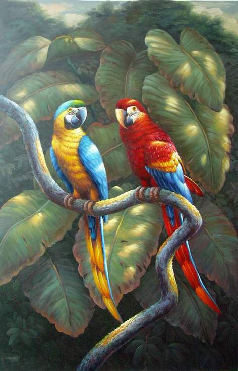 oil painting picture Animal oil paintings Animal painting