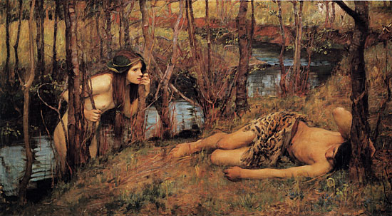 A Naiad, John William Waterhouse