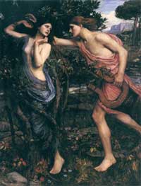 Apollo and Daphne, John William Waterhouse