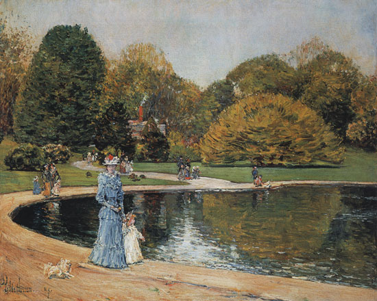 Central Park, Childe Hassam