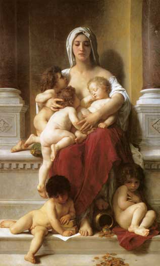 Charity, William-Adolphe Bouguereau