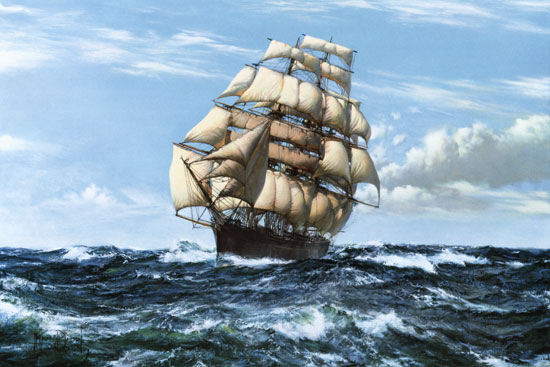 Cutty Sark, Montague Dawson