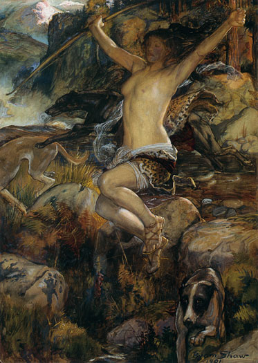 Diana of the Hunt, John Liston Byam Shaw