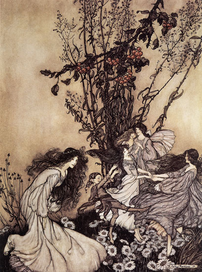 Fairies Dancing, Arthur Rackham