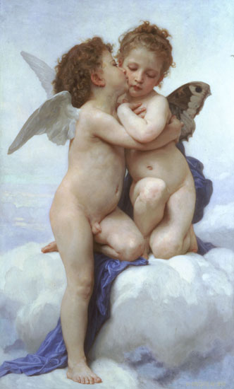 First Kiss, William-Adolphe Bouguereau