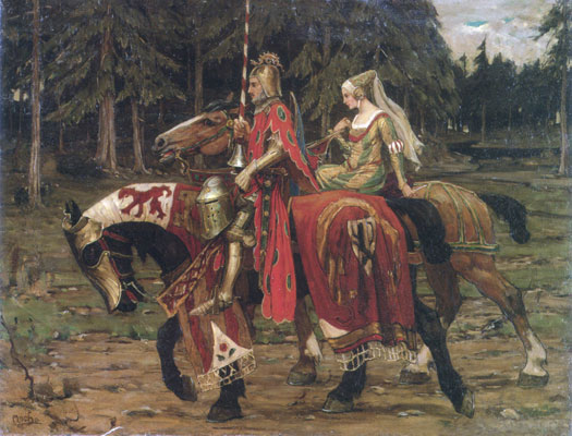 Heraldic Chivalry, Alphonse Mucha